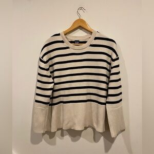 GAP Striped Knit Nautical Cotton Spring Sweater